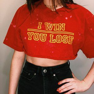 “I WIN, YOU LOSE” - NICKI MINAJ CHAMPION TEE 🏓